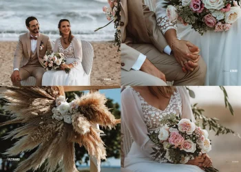 Un instant de la cérémonie laïque de mariage à Sète, capturé par Stéphanie Azémard.